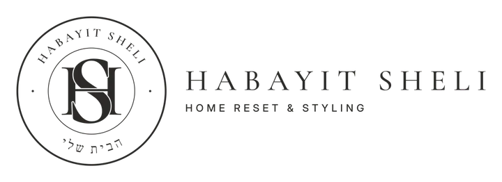 Habayit Sheli · Home reset & styling
